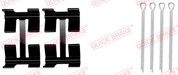 Accessory Kit, disc brake pad